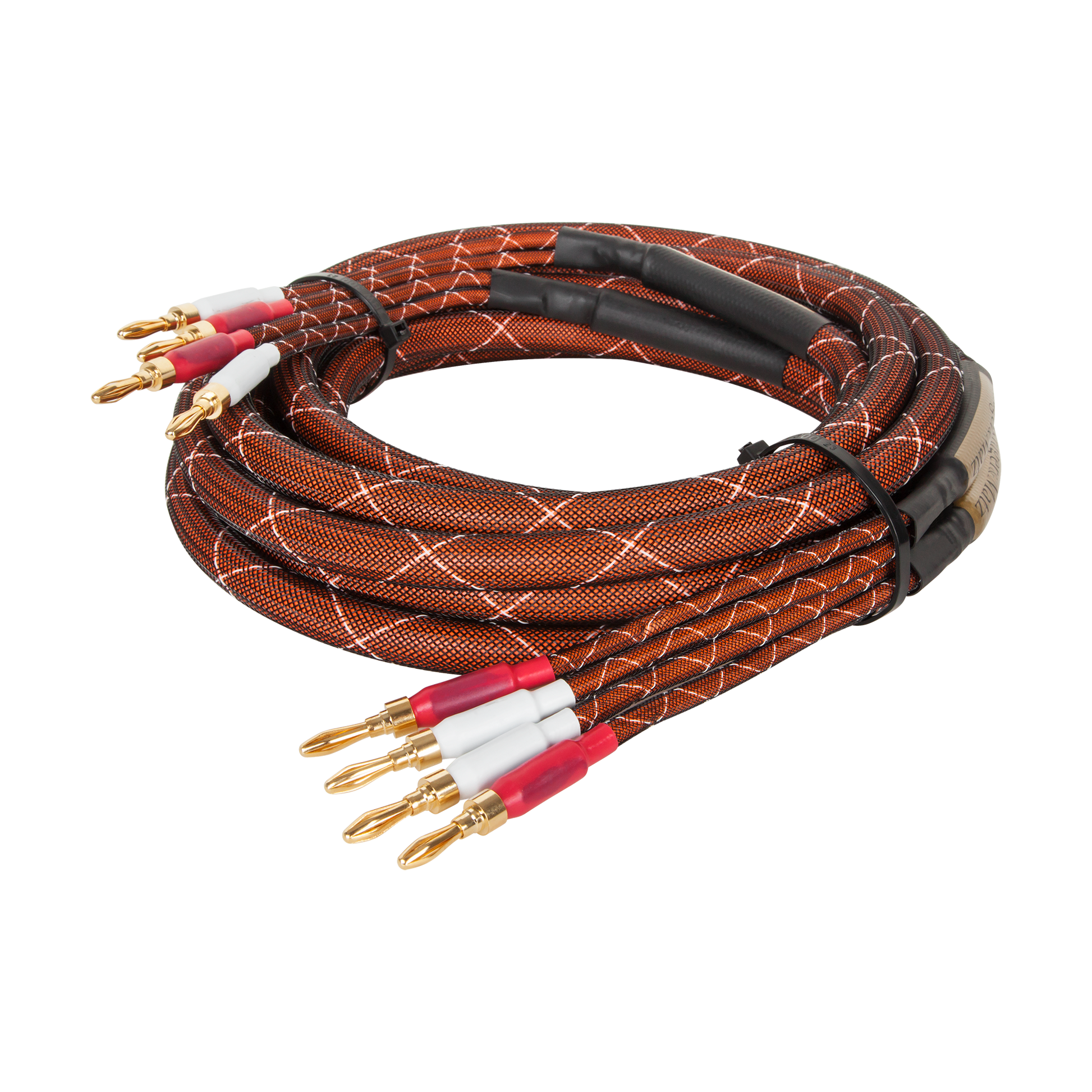 Kruger&Matz Speaker Cables – Kruger&amp;Matz 5.0 m speaker cable (banana plugs) – image 2