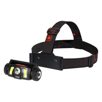 Orno COB + XPG LED Headlamp/Bike Light with 1200mAh Li-ion Battery, Motion Sensor – image 4