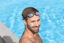 BESTWAY Swim caps, masks, fins – Bestway 21066 Black Mirrored Swimming Goggles – image 2