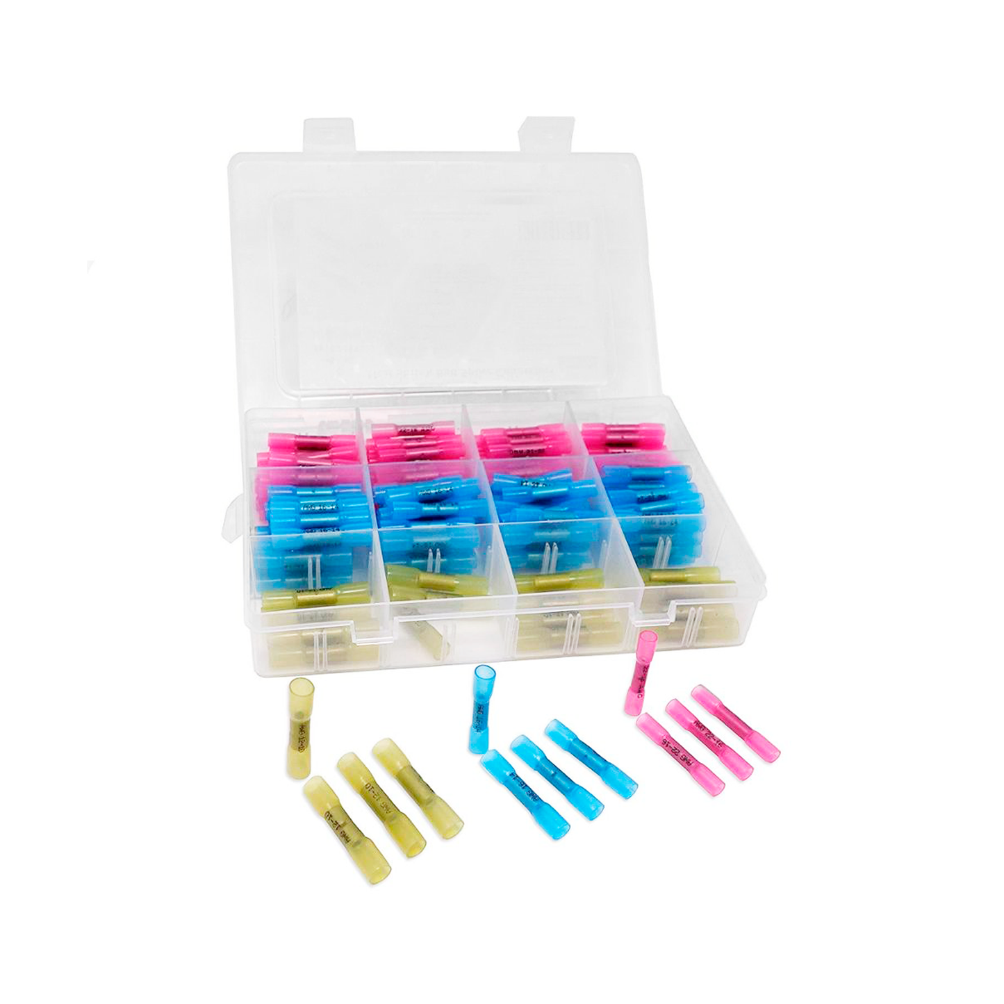EUROKOMP Quick-connect fittings and – Set of 200 Heat-Shrink Quick Connectors, E6062 – image 3