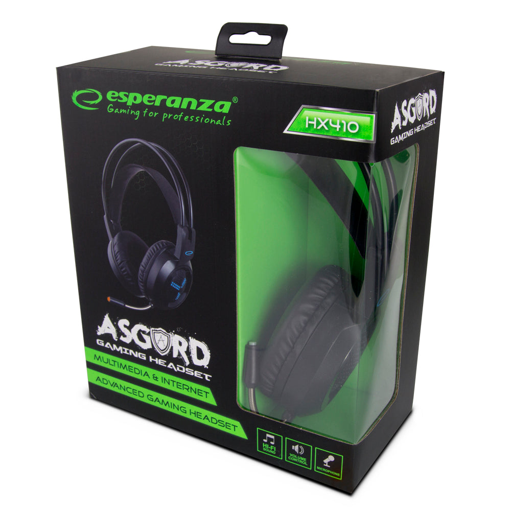 Esperanza Over-ear – EGH410 Esperanza Asgard Gaming Headset with Microphone – image 2