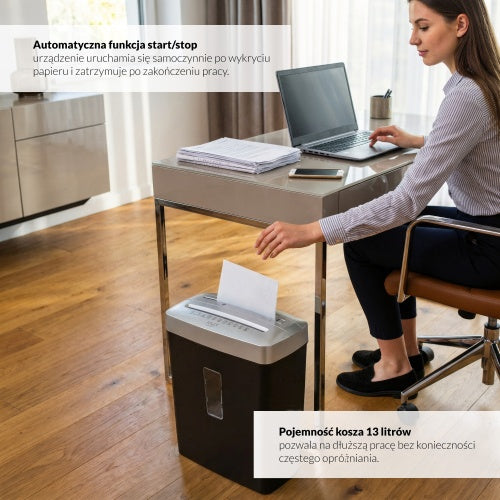 ADLER Paper Shredders, Laminators, and Supplies – AD 1037 Silver Paper Shredder – image 23
