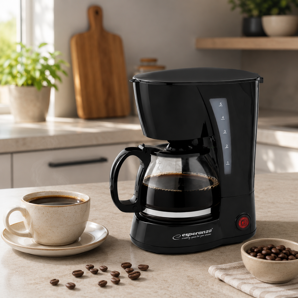 Esperanza Coffee Makers – EKC006 Esperanza 0.6 L Robusta Drip Coffee Maker – image 7