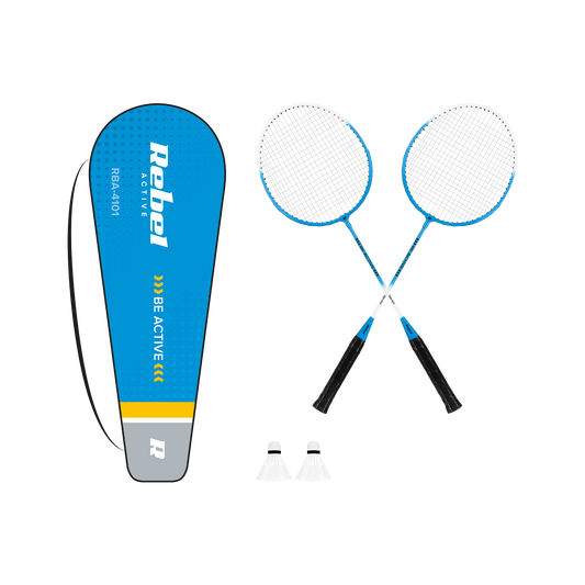 Rebel Badminton set, hardened steel, REBEL ACTIVE