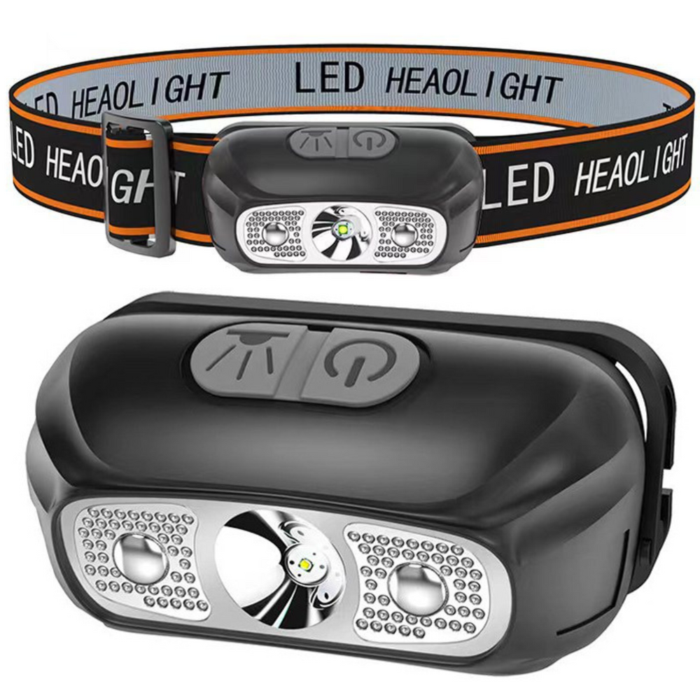 LEAN LED Headlamp, Two Modes, USB Charging, Up to 5 Hours of Run Time