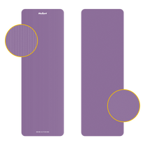 Rebel Exercise mat for yoga, Pilates, and fitness, 183x61 cm, 1 cm thick, NBR material, purple, REBEL ACTIVE – image 3