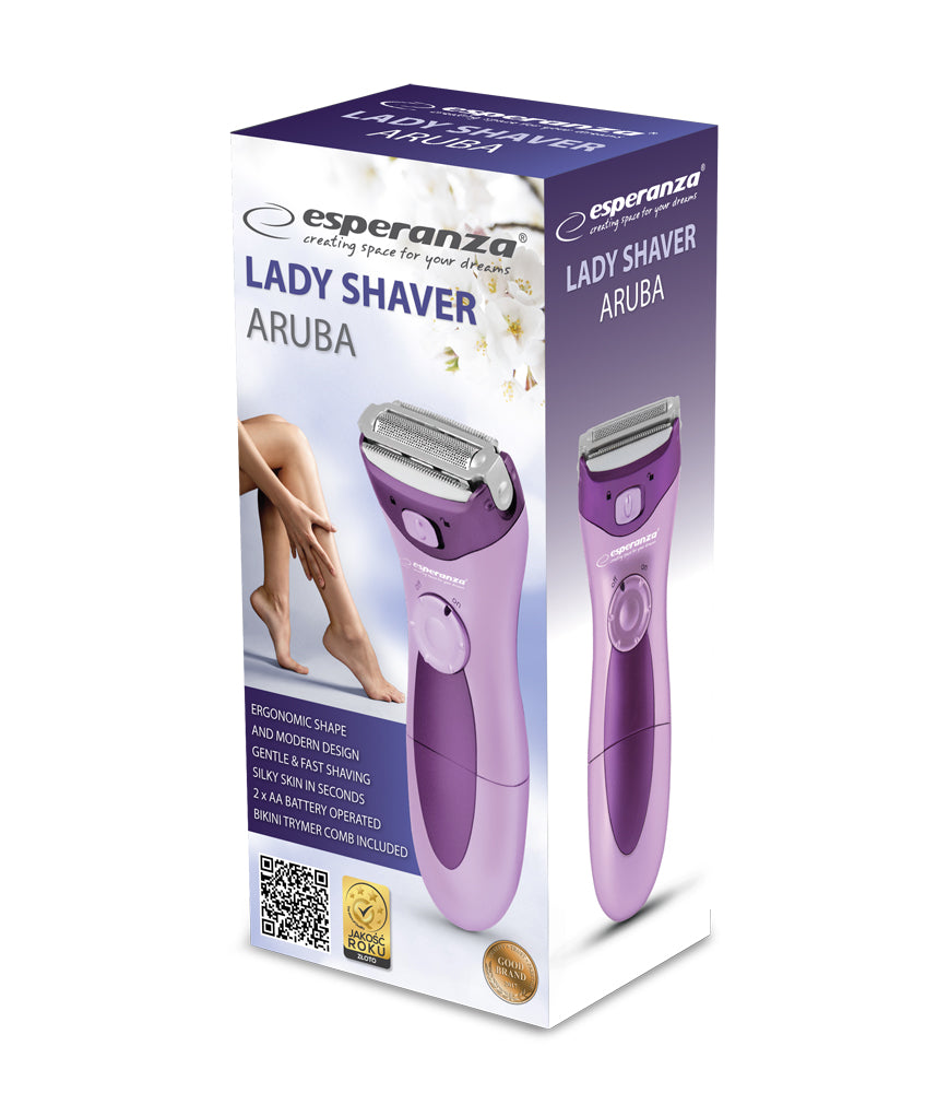 Esperanza Shavers – EBG003V Esperanza Women's Aruba Purple Shaver – image 4