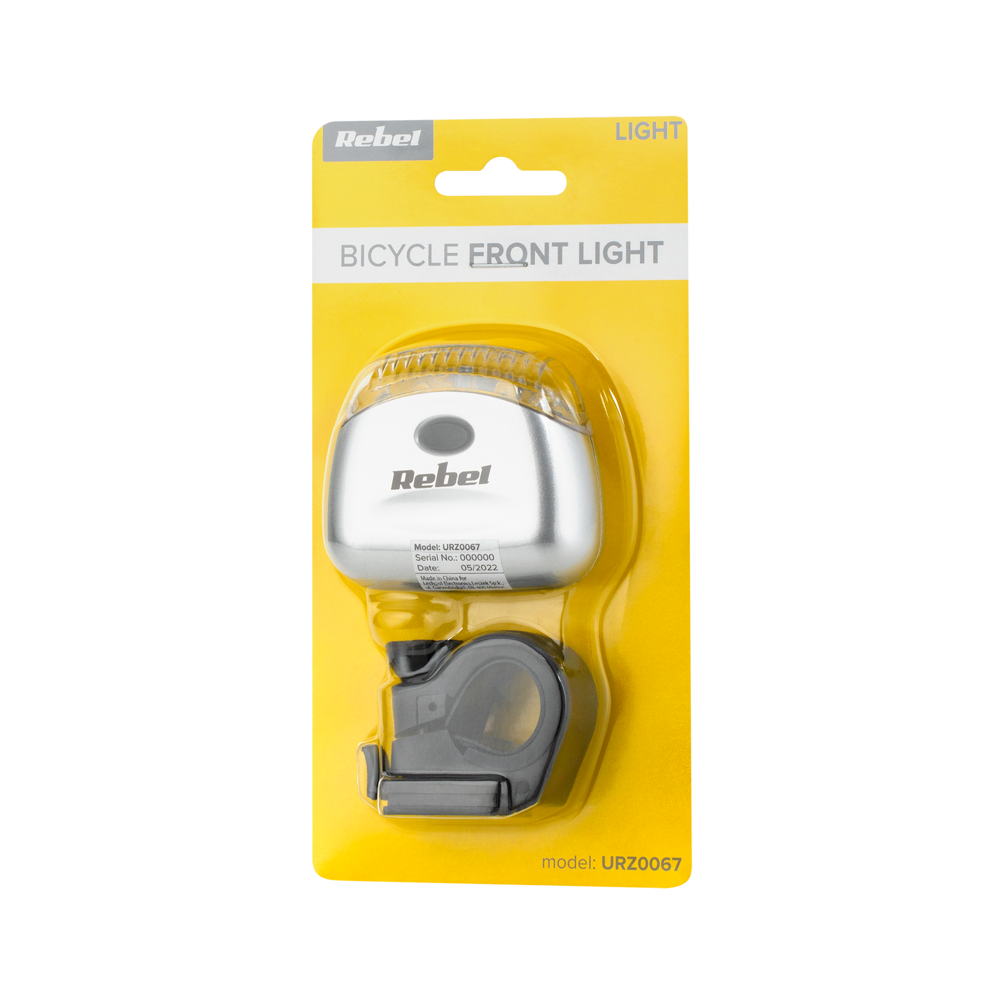 Rebel Bicycle parts and accessories – Rebel front bicycle lamp – image 2