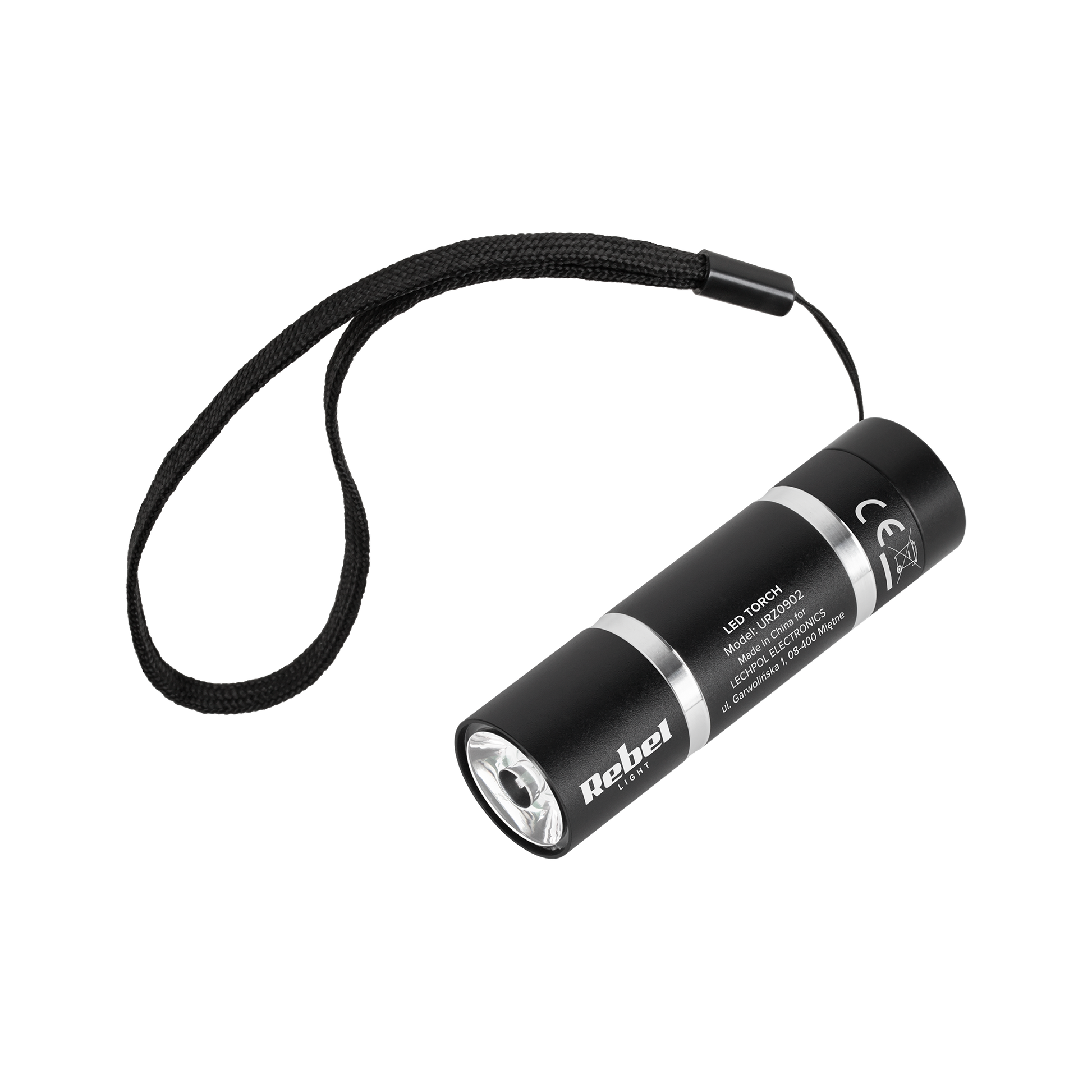 Rebel Flashlights, hand lamps, headlamps, tourist lamps – 1 W Aluminum Flashlight