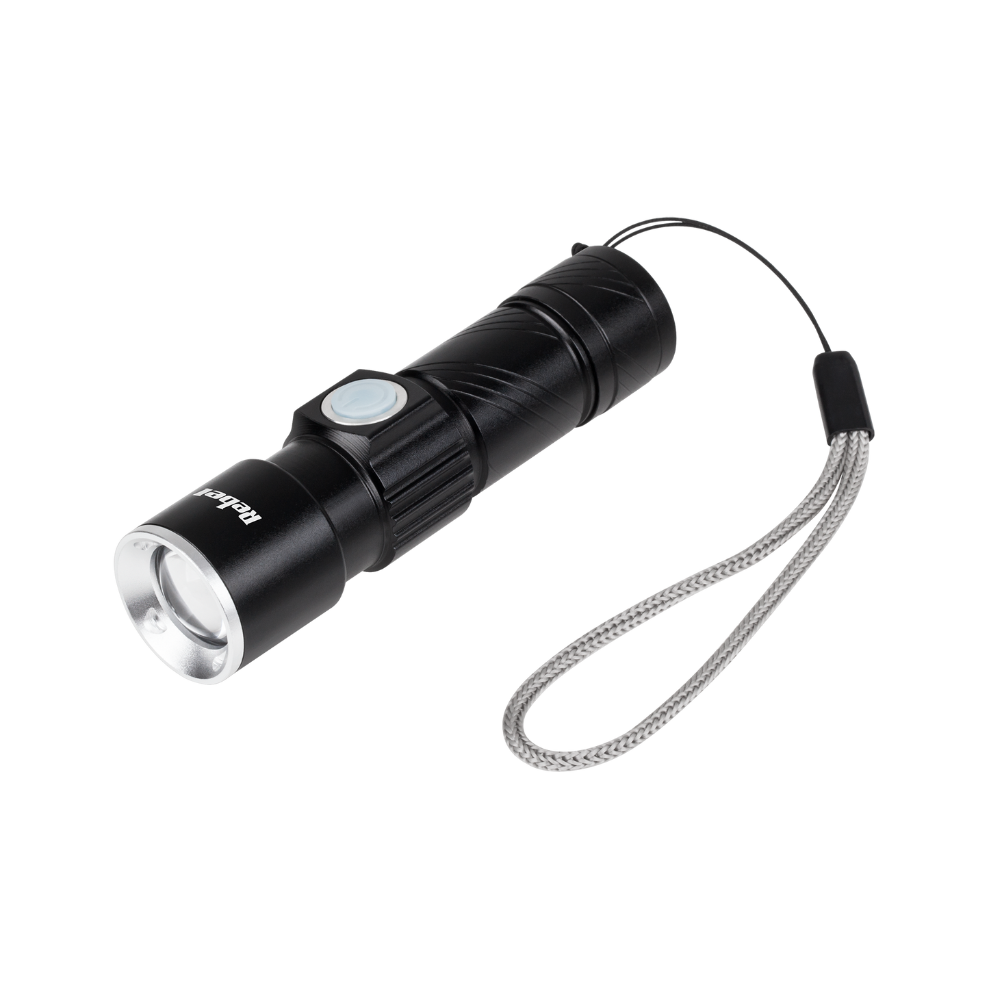 Rebel Flashlights, hand lamps – 3W Rebel aluminum flashlight (ZOOM, USB plug)