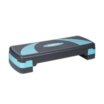 Rebel Aerobics and fitness step, 3 levels, 78 cm, gray-blue, REBEL ACTIVE – image 2