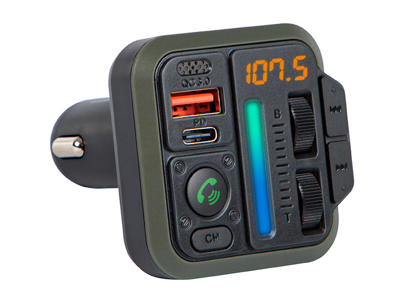 Blow 74-173# FM Transmitter with Bluetooth 5.3, QC 3.0, and PD 20W"