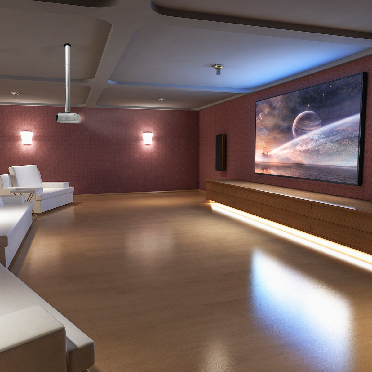 Cabletech Projector Mounts – Ceiling-Mounted Projector Mount – image 7