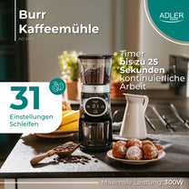 ADLER Coffee Grinders – AD 4450 Stone Coffee Grinder – image 22