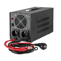 Rebel Rebel POWER-1000 Emergency Power Supply - a power converter with a pure sine wave output and a 12V charging function, 230V, 1000VA/700W – image 2