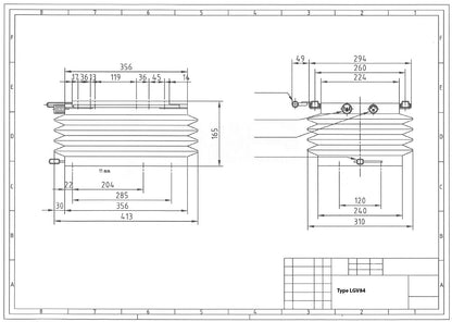 LGV84 Luftfederung 12V / 24V