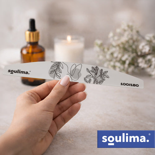 SOULIMA The – Slim Nail File - Boat Shape, 100 pcs. Soulima – image 14