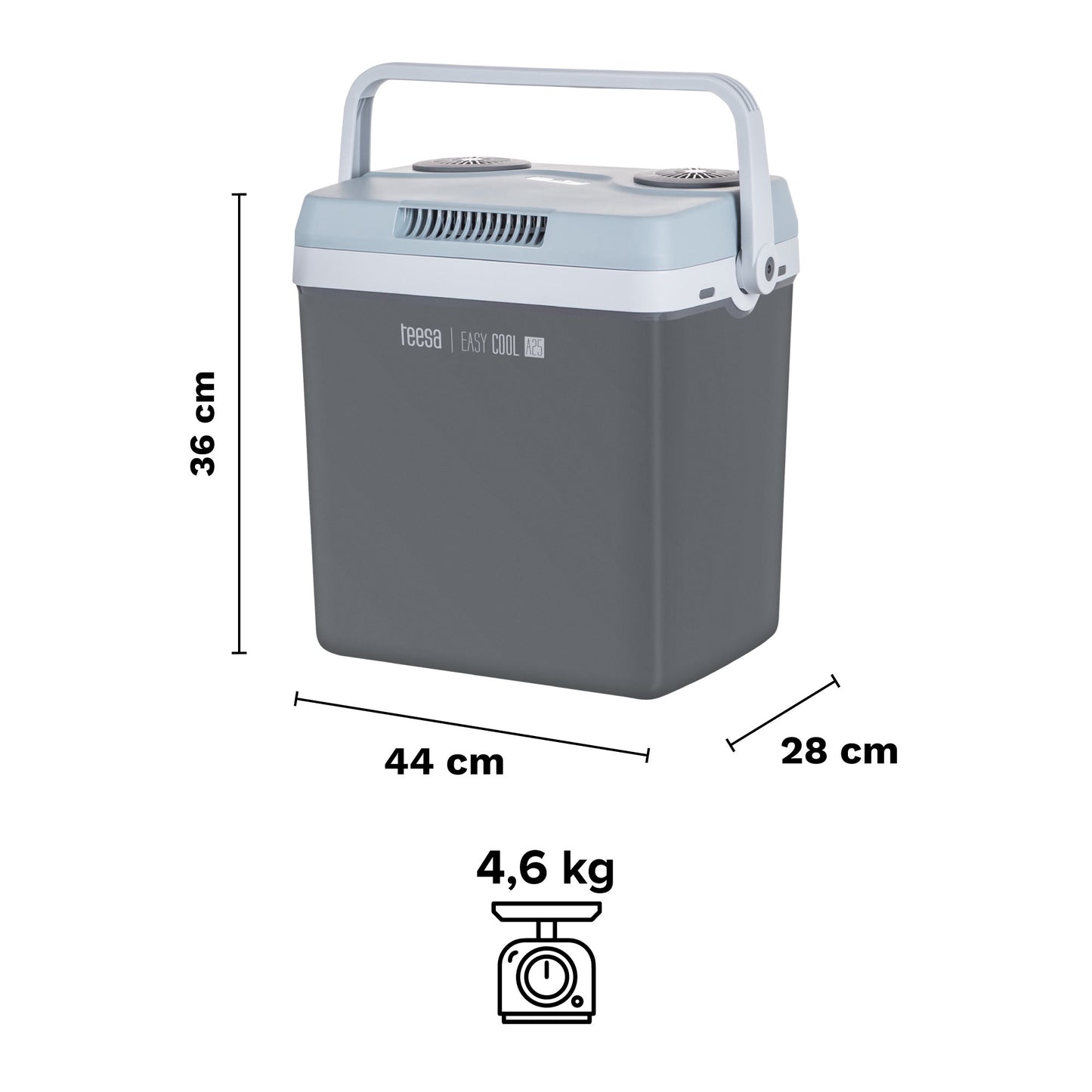 Teesa Travel refrigerators and – Teesa 25L Portable Cooler with Heating Function – image 8