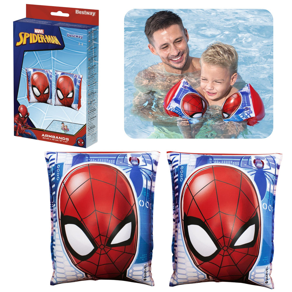 BESTWAY Mattresses, wheels – Marvel Spider-Man Bestway 98001 Swim Arms for Kids