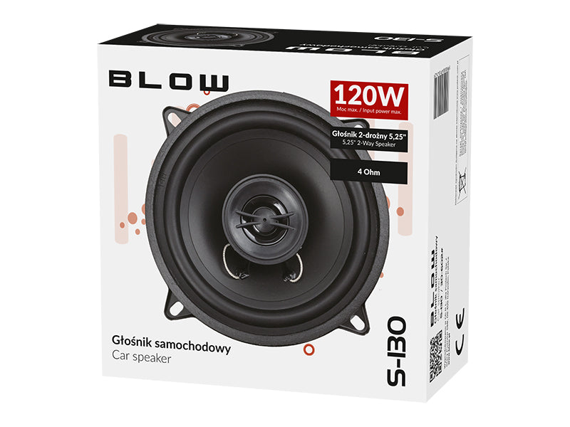 Blow Car Speakers – 30-602# Blow S-130 Speaker 4 ohms – image 3