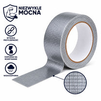 LEAN Packaging Accessories – Gray Reinforced Strong Silver Repair Tape 48/16Y – image 3
