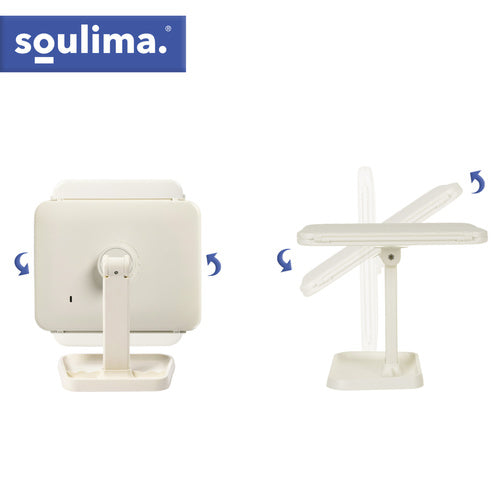 SOULIMA The remaining – Soulima 26952 Fold-Out LED Makeup Mirror – image 10