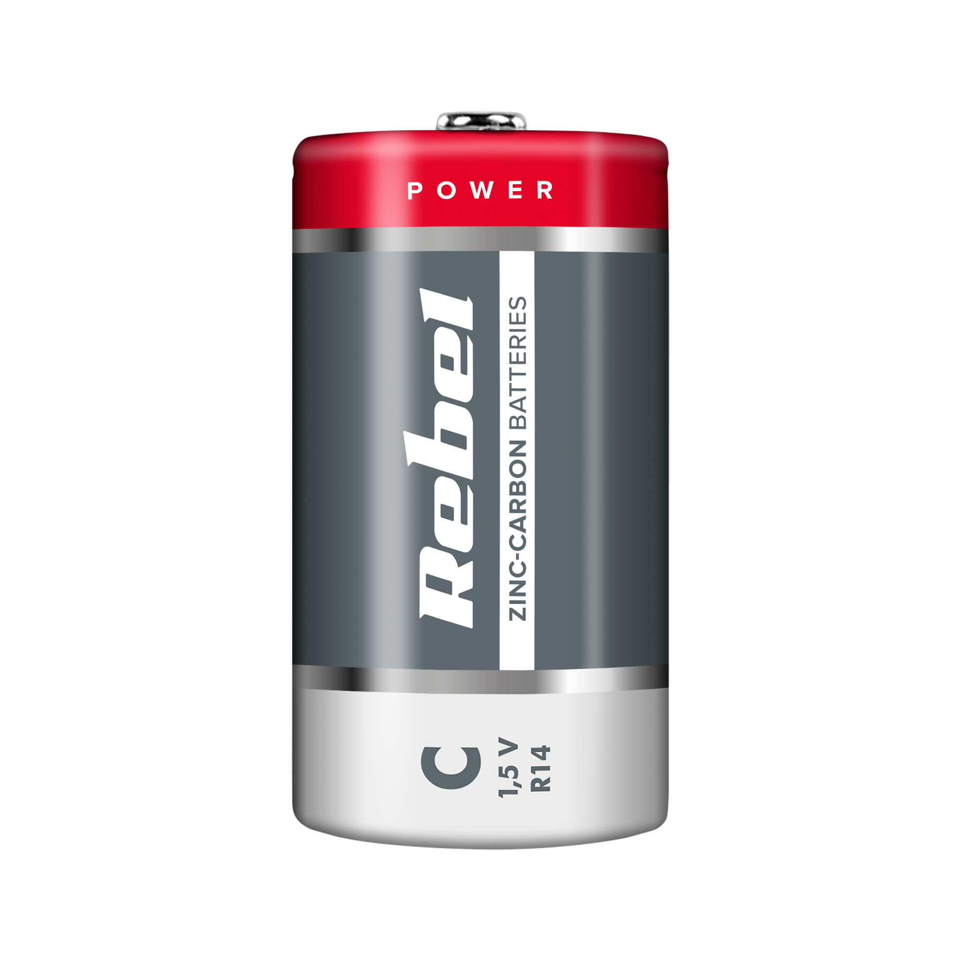 Rebel Alkaline, coin-cell, and zinc-carbon batteries – REBEL R14 Zinc-Carbon Batteries