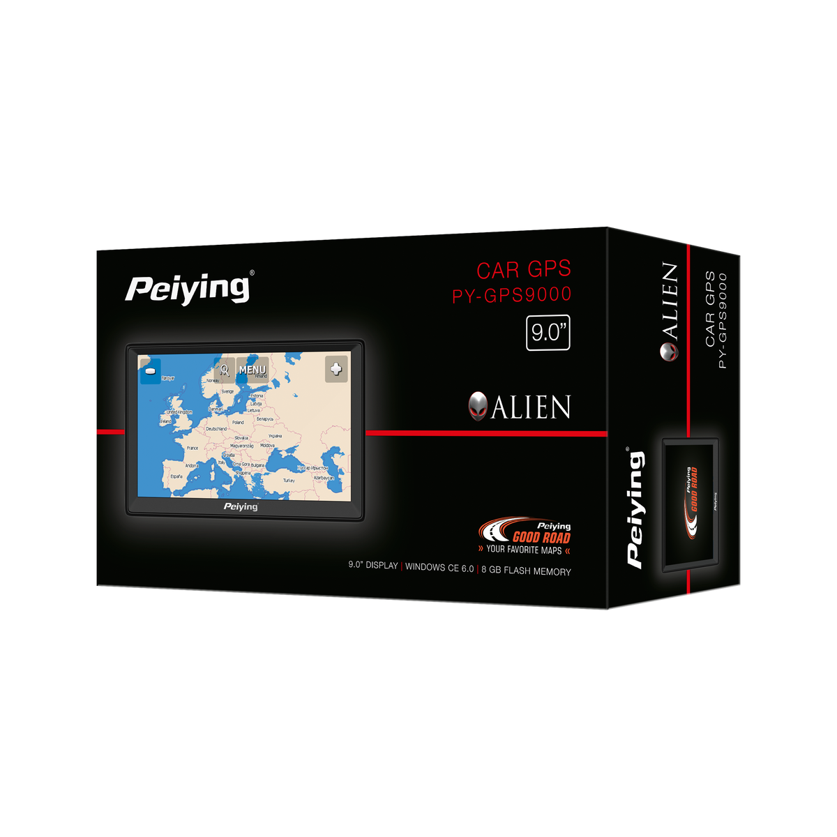 Peiying GPS – Peiying Alien PY-GPS9000 GPS Navigation System + EU Map – image 8