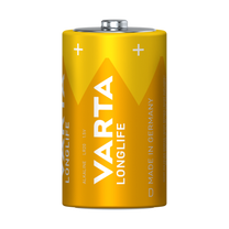 Varta Alkaline, coin-cell, and zinc-carbon – VARTA LR20 LONGLIFE Alkaline Battery, 2-pack – image 2
