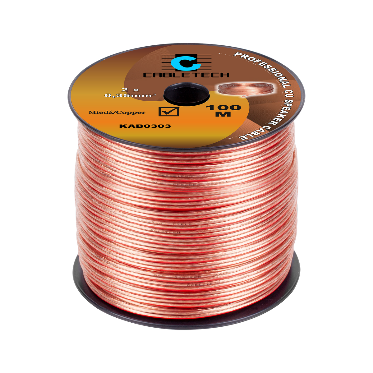 Cabletech Speaker Cables – 0.35 mm speaker cable