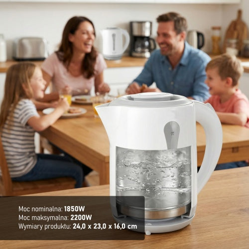 ADLER Electric kettles – AD 1244 2.5-liter plastic kettle – image 31