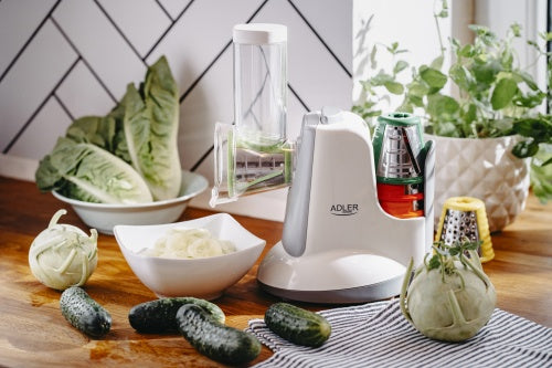 ADLER Graters, choppers – AD 4815 LG Vegetable Slicer with 5 Attachments – image 8