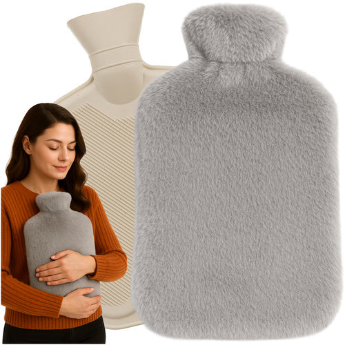 RUHHY The – Ruhhy 26383 1.8L Rubber Hot Water Bottle with Cover – image 9