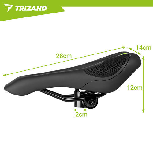 TRIZAND The remaining – Trizand 28x14 cm Bicycle Saddle – image 2