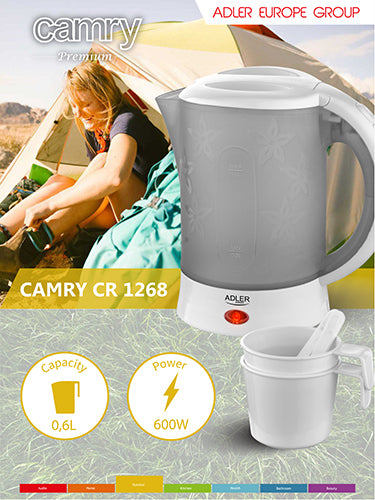 ADLER Electric kettles – AD 1268 0.6-liter Plastic Kettle - Travel – image 11