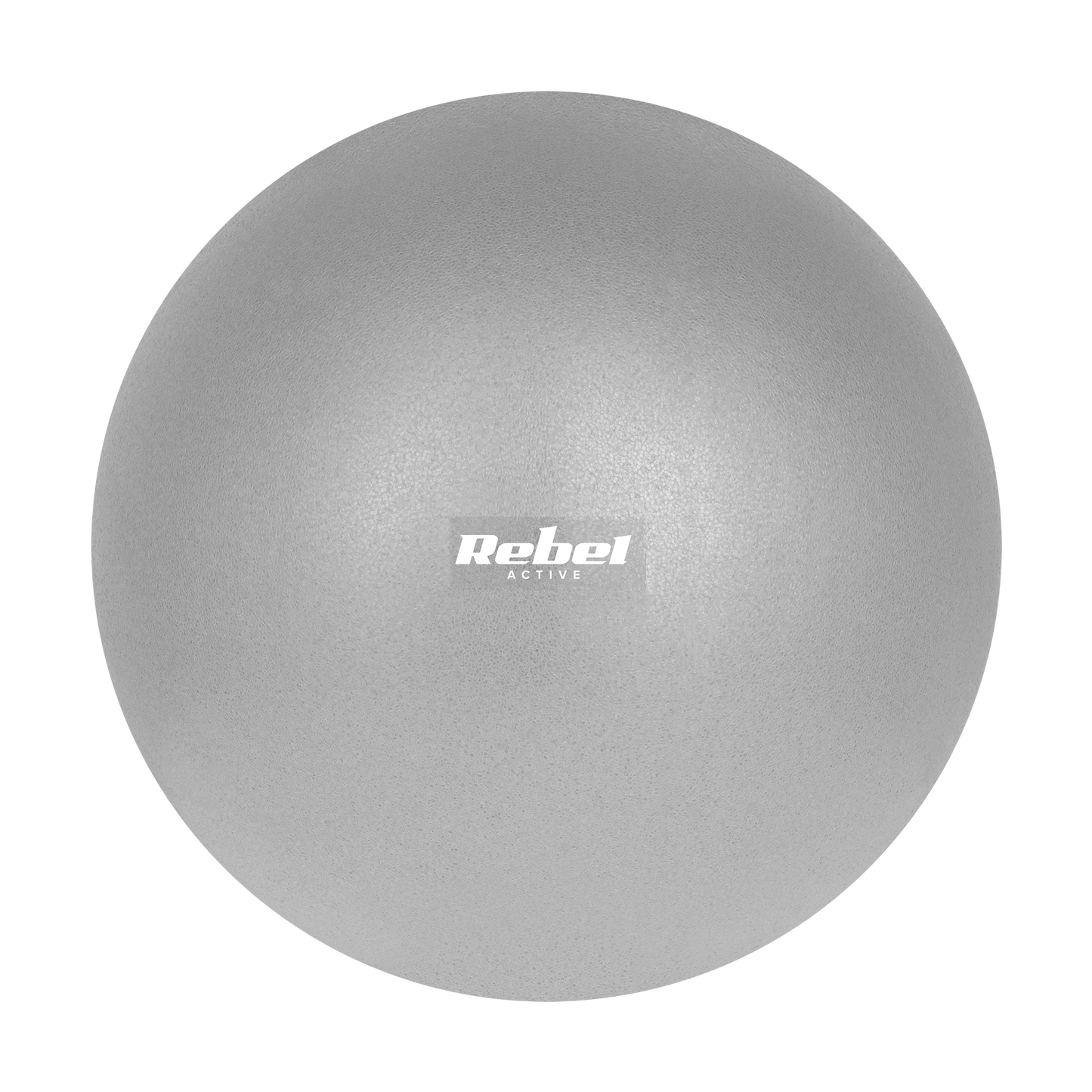 Rebel 25 cm Mini Exercise Ball for Pilates and Rehabilitation, Gray, REBEL ACTIVE – image 2