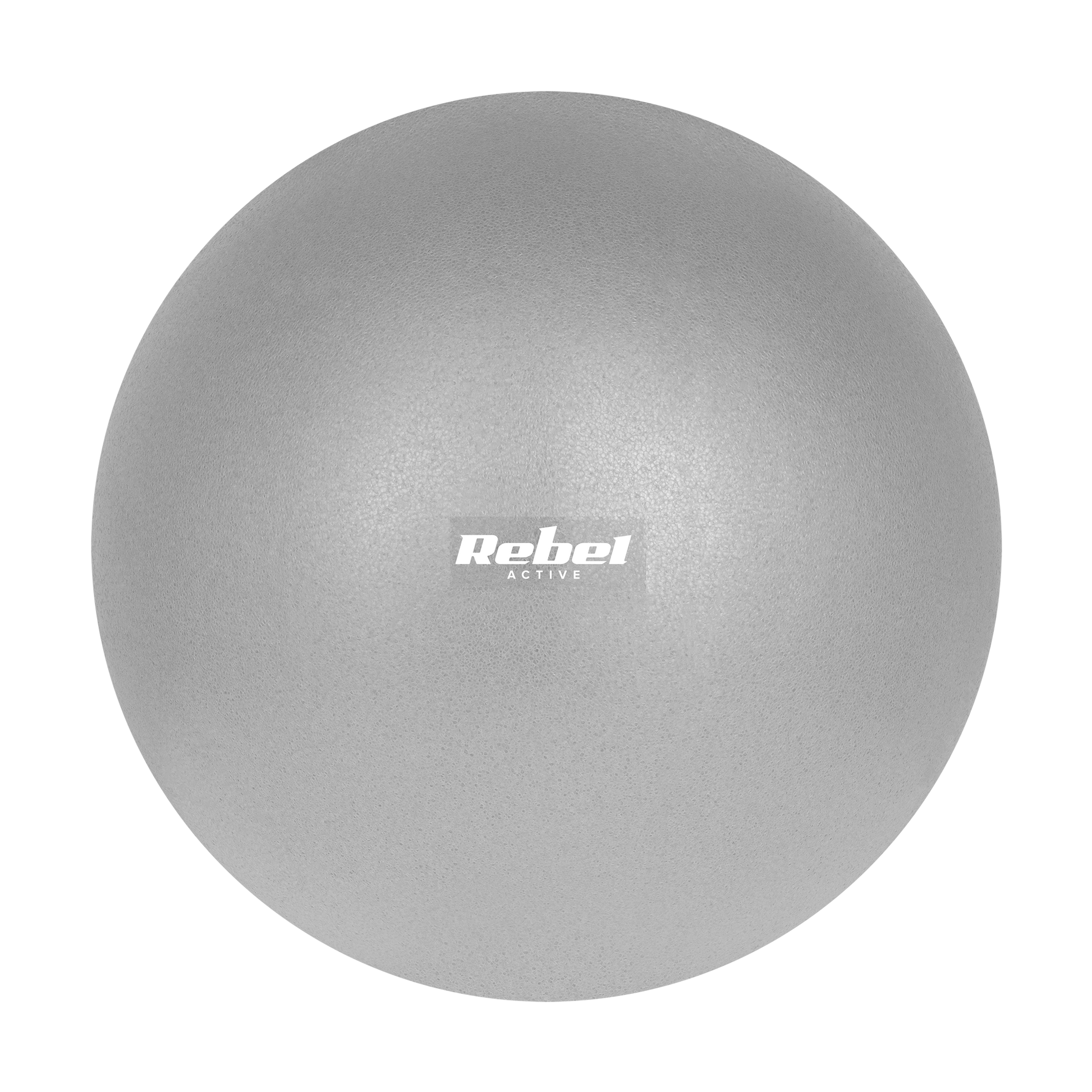 Rebel 25 cm Mini Exercise Ball for Pilates and Rehabilitation, Gray, REBEL ACTIVE – image 2