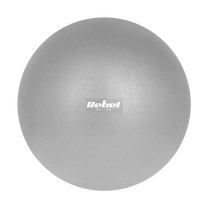 Rebel 25 cm Mini Exercise Ball for Pilates and Rehabilitation, Gray, REBEL ACTIVE – image 2
