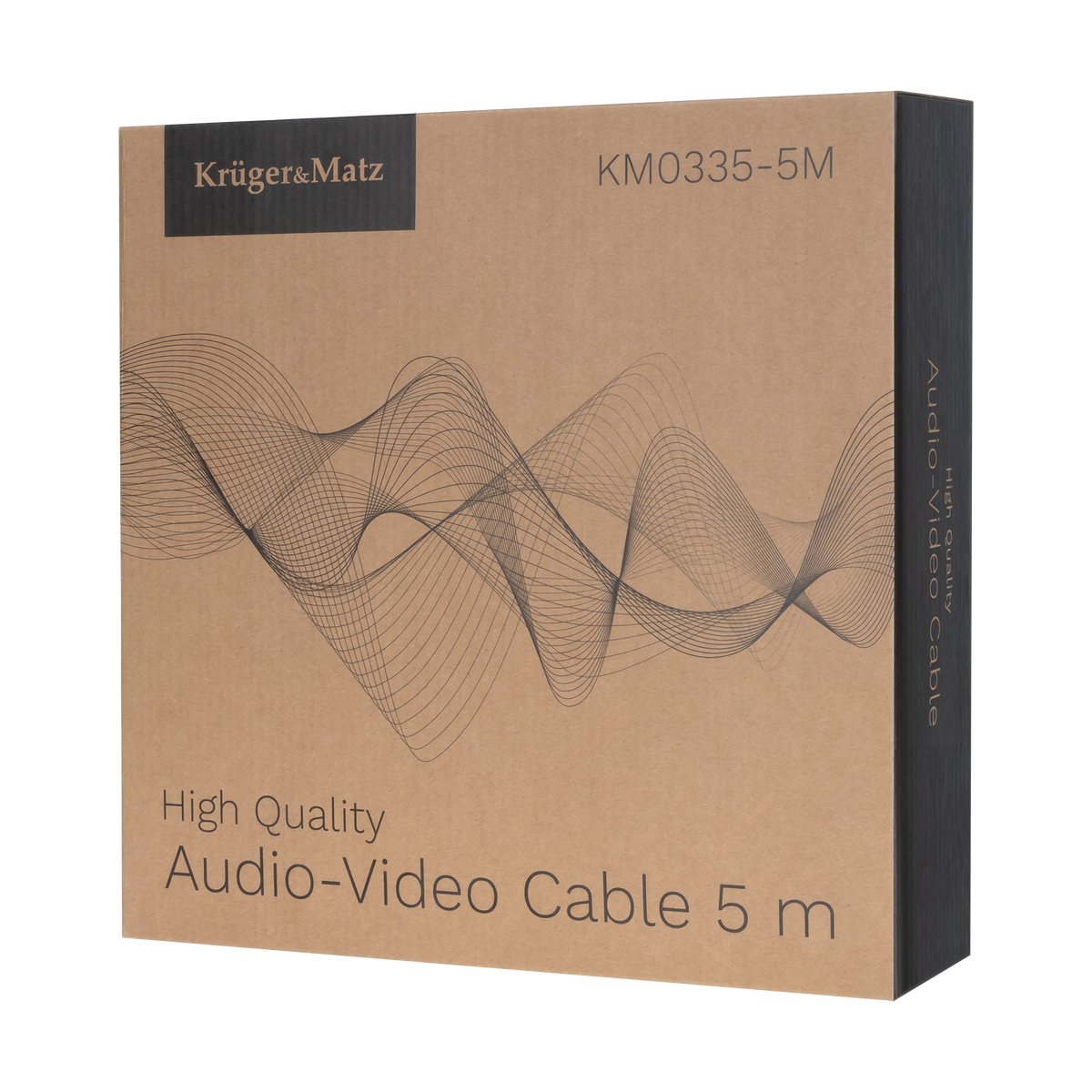 Kruger&Matz Speaker Cables – Kruger&amp;Matz 5.0 m speaker cable (banana plugs) – image 4