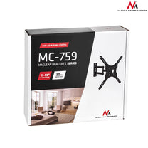 Maclean Maclean TV or Monitor Mount / Hanger, Universal, Max VESA 400x400, 13-60", 30 kg, Black, MC-759 – image 5