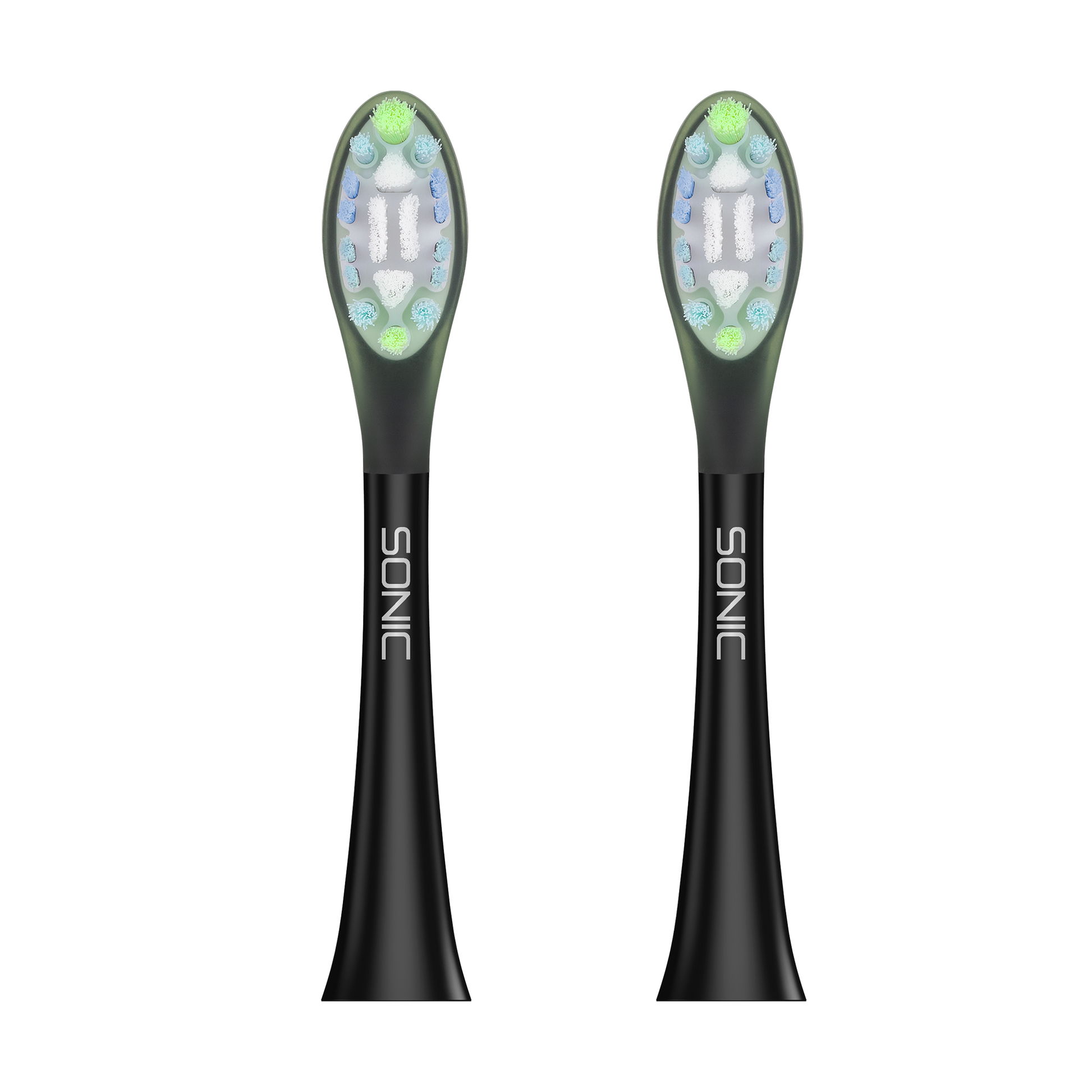 Teesa The remaining – Teesa Sonic Elite TSA8082-B Medium Sonic Toothbrush Heads – image 2