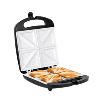 Teesa Toasters – Sandwich toaster with ceramic heating elements for 4 sandwiches – image 3