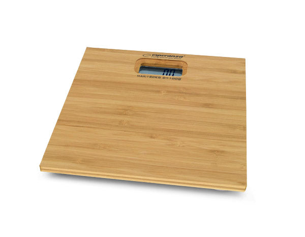 Esperanza Bathroom Scales – EBS012 Bamboo Digital Bathroom Scale