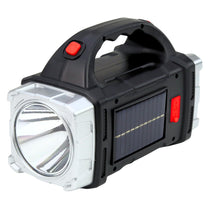 LEAN The remaining – HB-1678 38W Multifunctional Wide-Angle Solar LED Flashlight – image 2