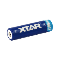 LP Rechargeable – XTAR 18650 3.7V Li-ion 2600mAh Battery with Safety Features – image 2