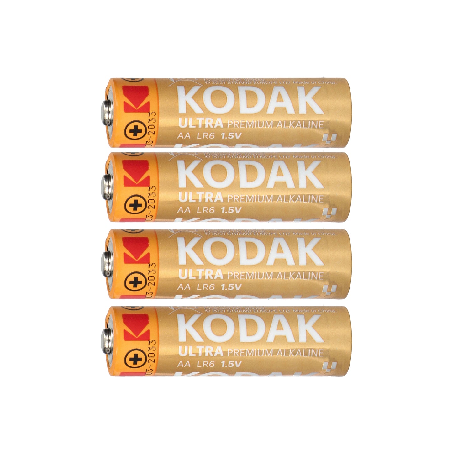 Orno Alkaline, coin-cell – Kodak ULTRA Premium Alkaline AA LR6 Batteries, 4-pack