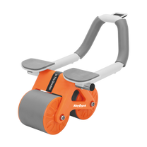 Rebel Abdominal exercise device with timer, AB Roller Wheel AB-3, gray and orange, REBEL ACTIVE – image 2