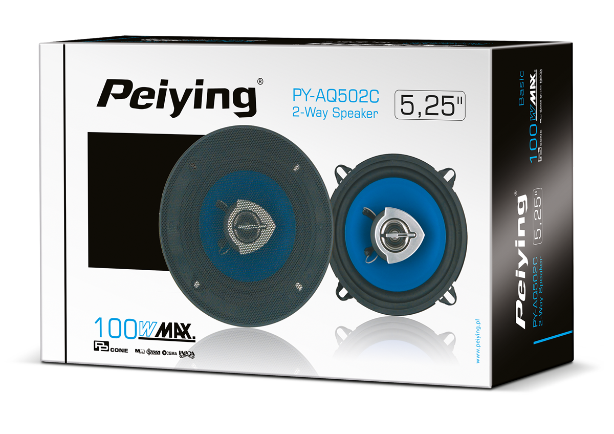 Peiying Car Speakers – PY-AQ502C 5" Car Speaker – image 4