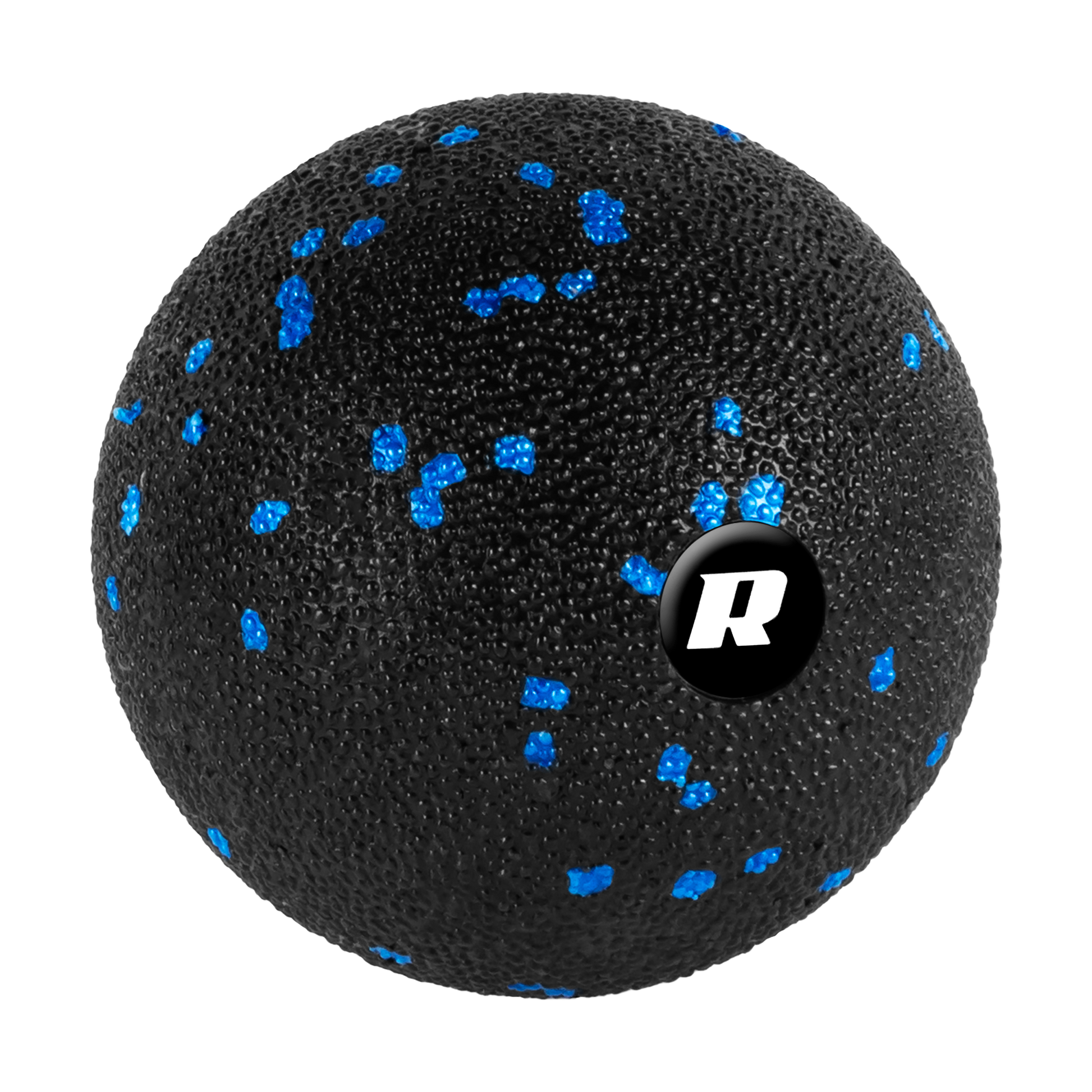 Rebel 12 cm massage ball, black and blue, EPP material, REBEL ACTIVE – image 4