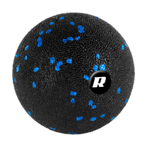 Rebel 12 cm massage ball, black and blue, EPP material, REBEL ACTIVE – image 4